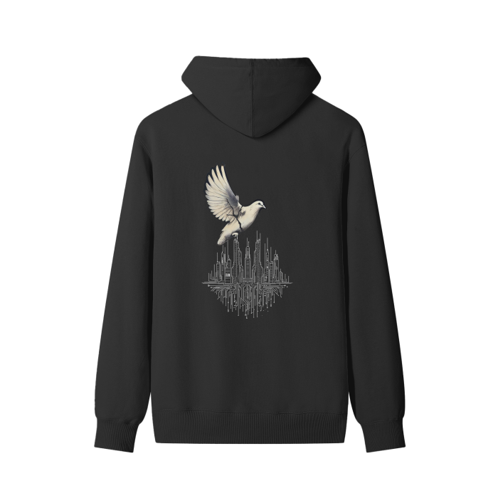 Classic Unisex Hoodie - Urban bird - Cap & Coat