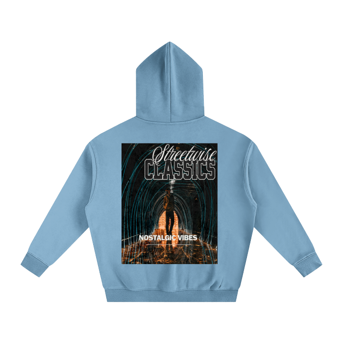 Oversize Fleeced Hoodie - nostalgic vibes | Streetwise classics