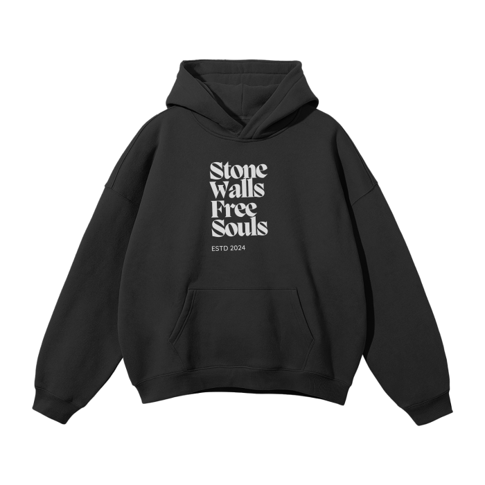 Oversized Fleece Hoodie - Free Souls edition - Cap & Coat