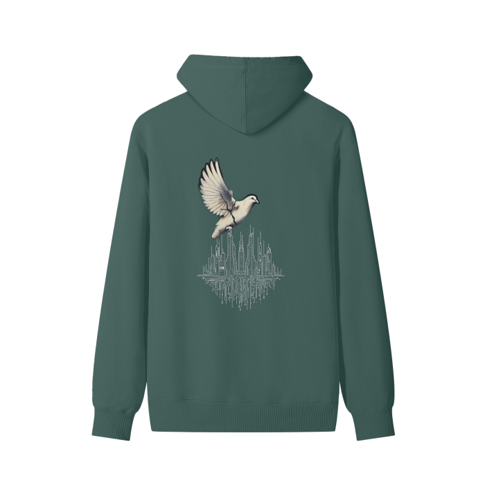 Classic Unisex Hoodie - Urban bird - Cap & Coat