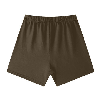 Earth Tone Loose Fit FOG Shorts - Active - Cap & Coat