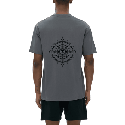 Unisex Seamless T-Shirt with Logo - Mystical Eye - Cap & Coat