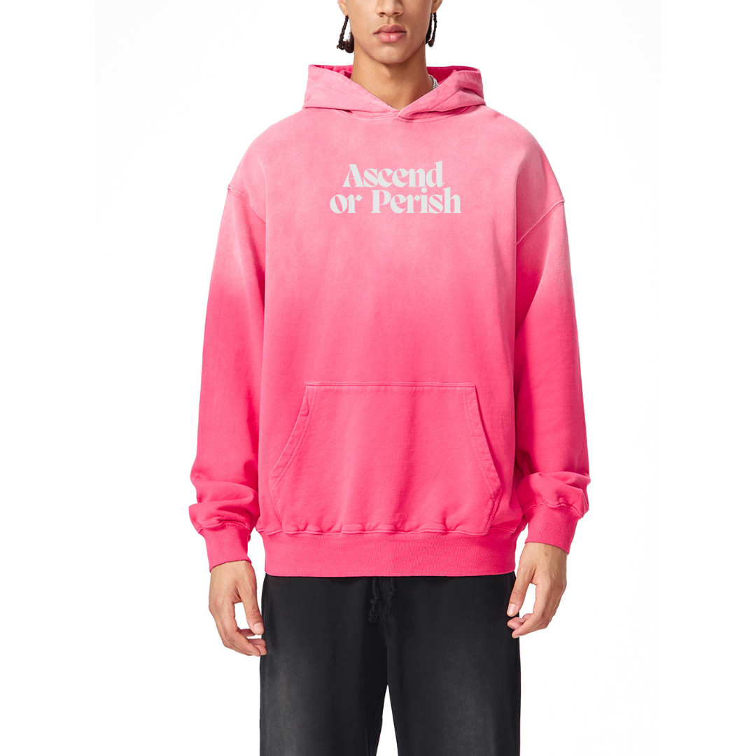 Oversized Hoodie - Ascend or perish - Cap & Coat