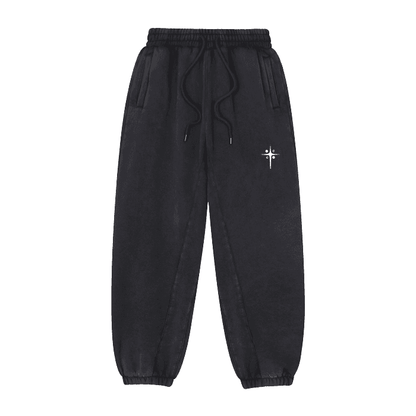 Branded Casual Vintage Jogger Sweatpants - Cap & Coat